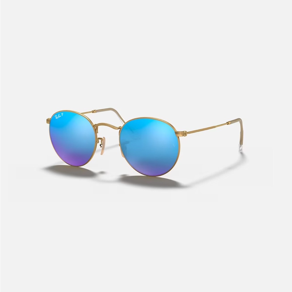 BRAND NEW Ray-Ban Women’s Round Flash Lenses Sunglasses